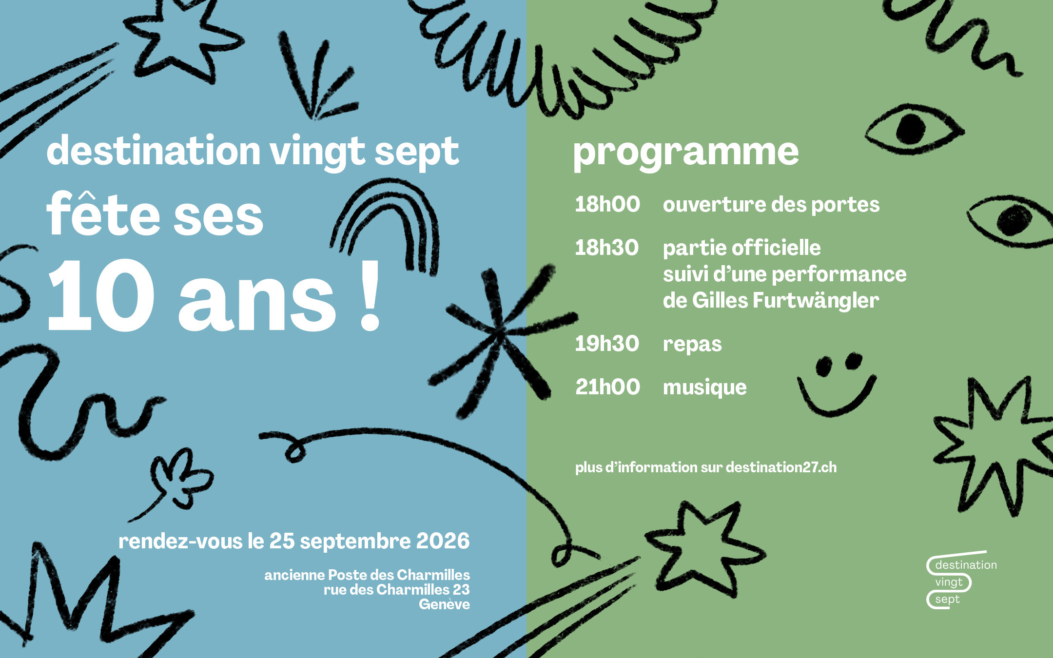 Destination vingt-sept fête ses 10 ans